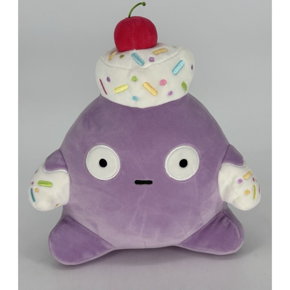 EUC Moriah Elizabeth Naked Christopher Cupcake Plush Purple Bonkers 2025 10in